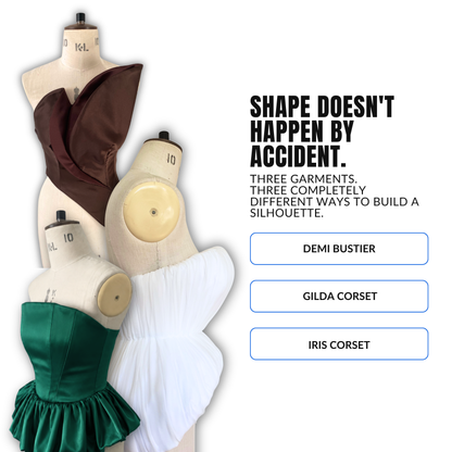 'The Corset Edit' PDF Sewing Pattern and Sewing Instructions