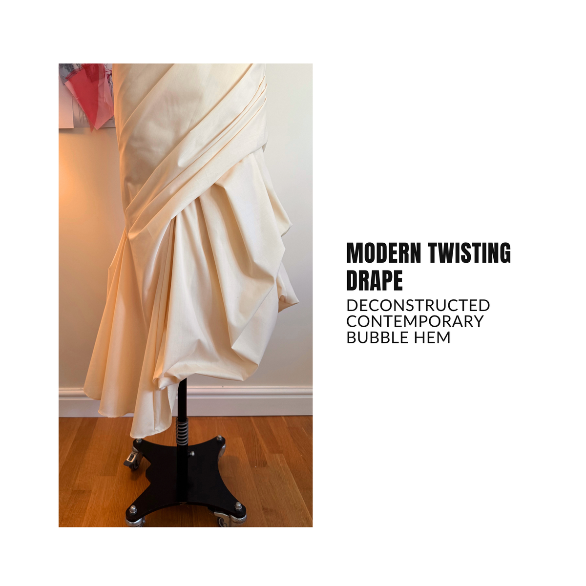 'Cosette' Skirt PDF Sewing Pattern and Video Tutorial in 7 sizes