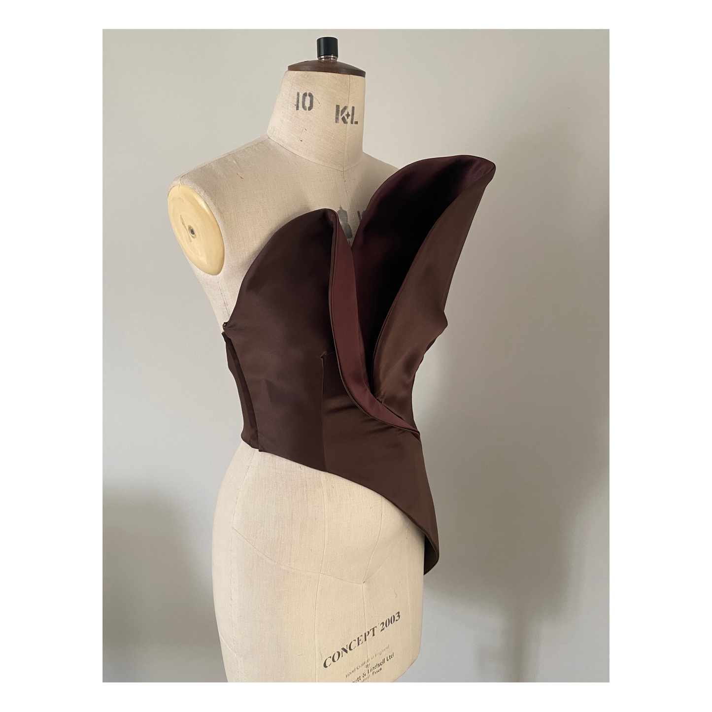 'Demi' Bustier Corset Top PDF Sewing Pattern and Sewing Instructions