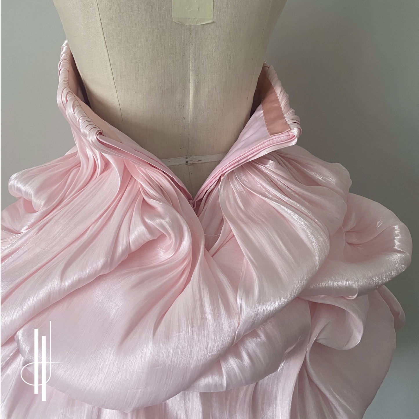 'Elara' Couture Draped Mini Dress PDF Sewing Pattern,Sewing Instructions and Draping Tutorial
