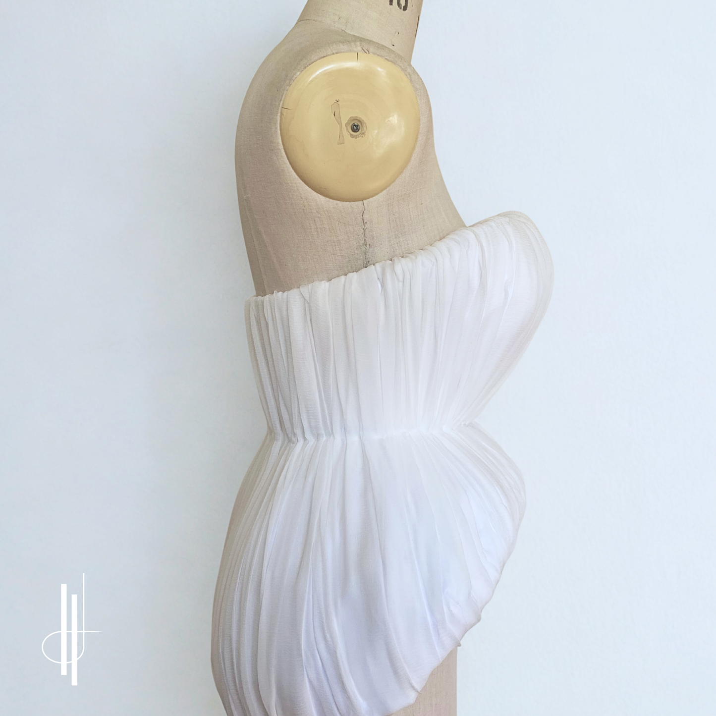 'Gilda' Sculpted Corset PDF Sewing Pattern and Sewing Instructions in 7 sizes