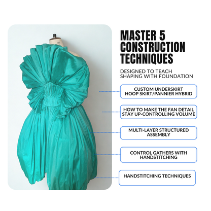 'Astrid' Gown PDF Sewing Pattern and Sewing Instructions in 7 sizes